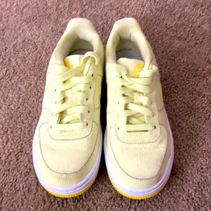 Youth air force 1 pastel yellow